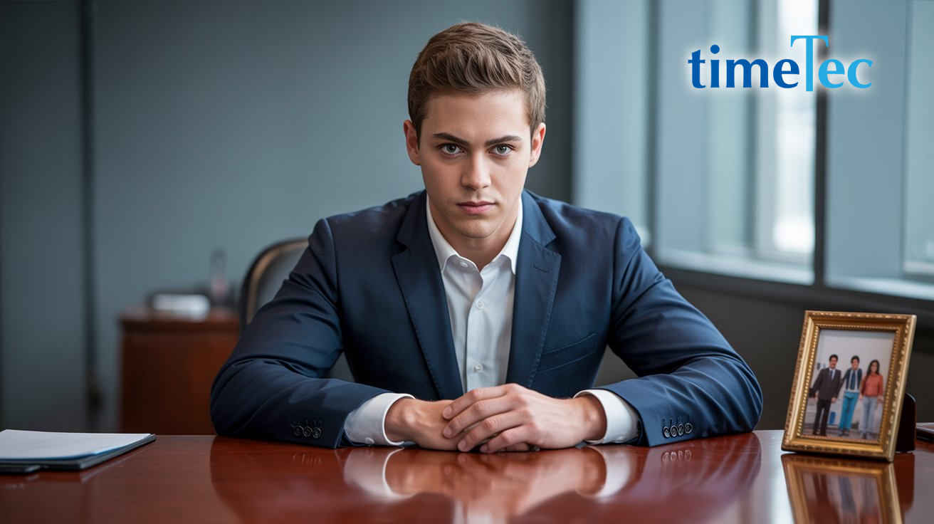 Confident young professional representing a future-ready workforce in a modern office setting.