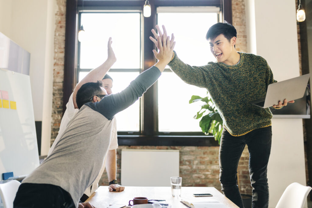Celebrating growth opportunities created by succession planning in business