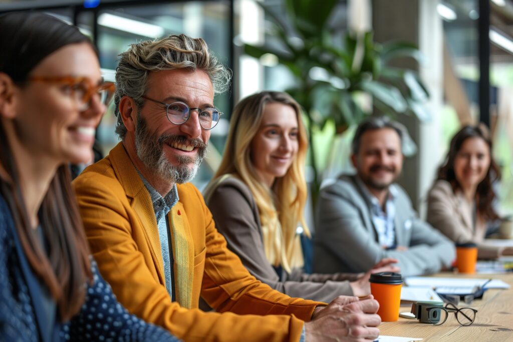 HR-led training session promoting growth and innovation for company culture and employer branding