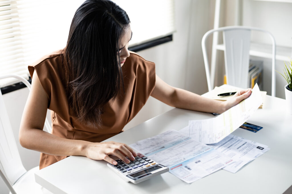 Employee reviewing salary details to understand EPF deduction impact on take-home pay