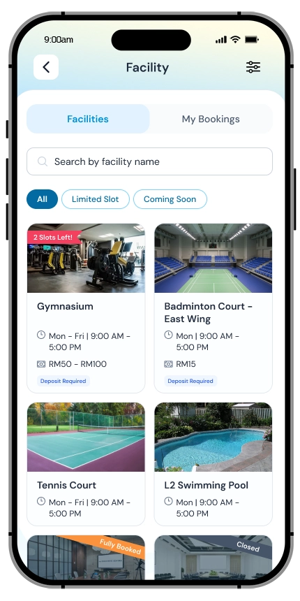 iSpace app screen 3
