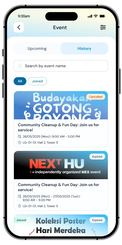 iSpace app screen 4