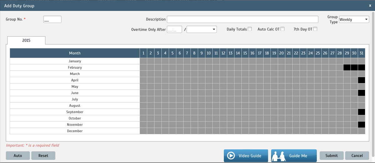 2 Team Fixed 12 Hour Shift Schedule