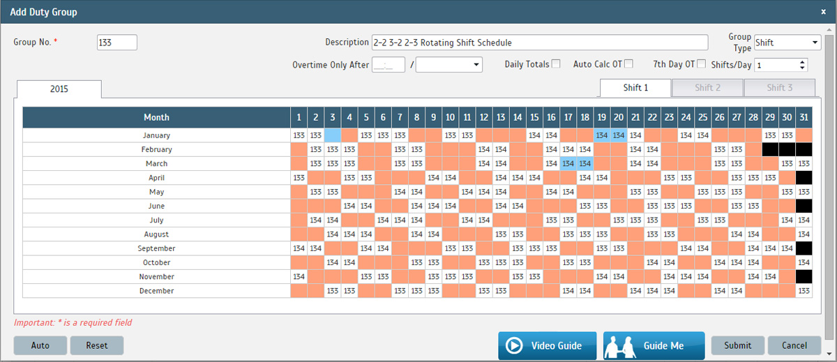 2 2 3 2 2 3 Rotating Shift Schedule