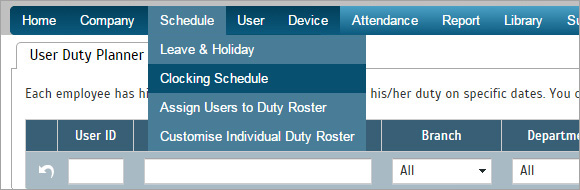 549 Compressed Work Schedule