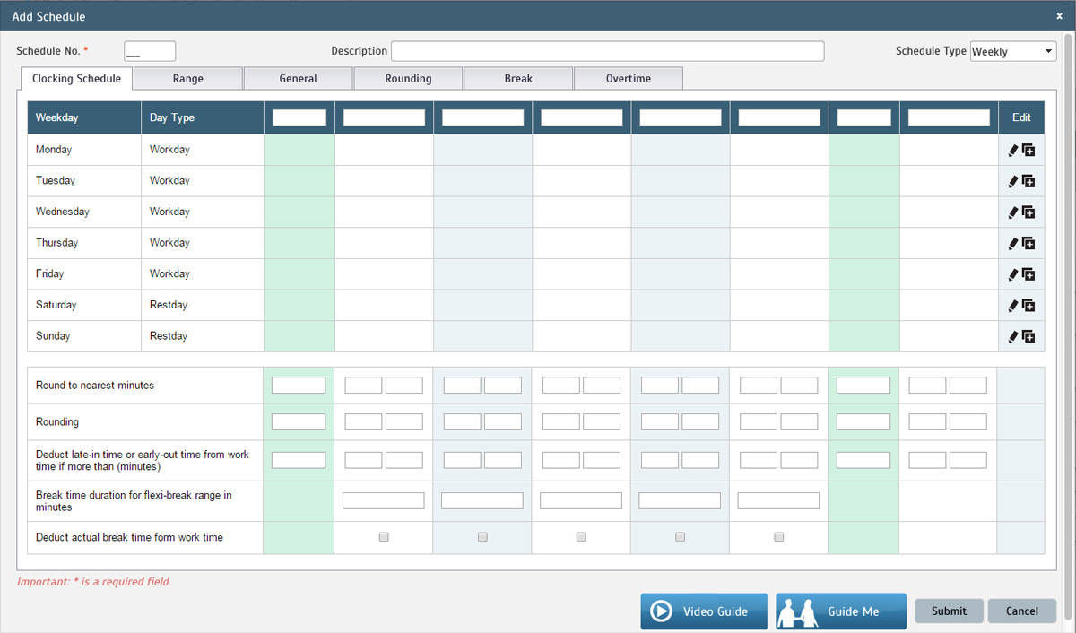 549 Compressed Work Schedule