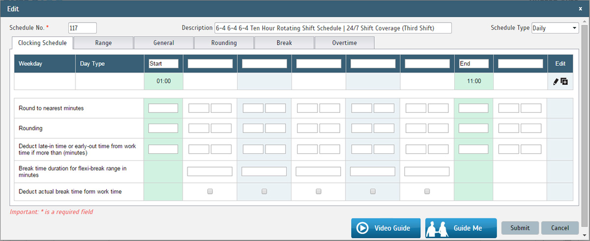 6 4 6 4 6 4 Ten Hour Rotating Shift Schedule