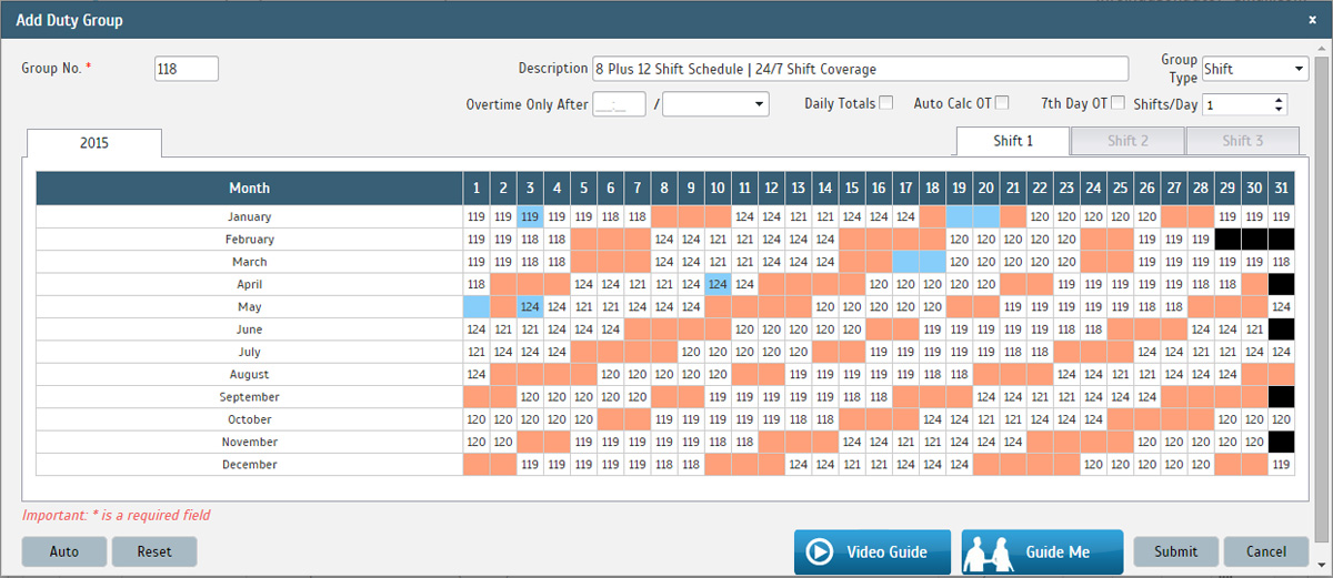 8 Plus 12 Shift Schedule