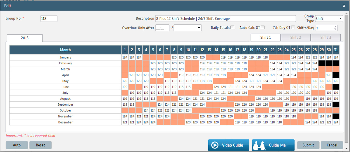 8 Plus 12 Shift Schedule