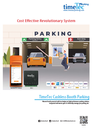 TimeTec Cashless Booth Parking