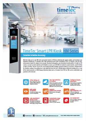 TimeTec LPR Kiosk HM Series